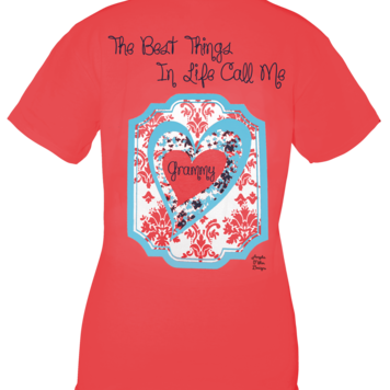 T-Shirt Heart GRAMMY Short Slv P&CO