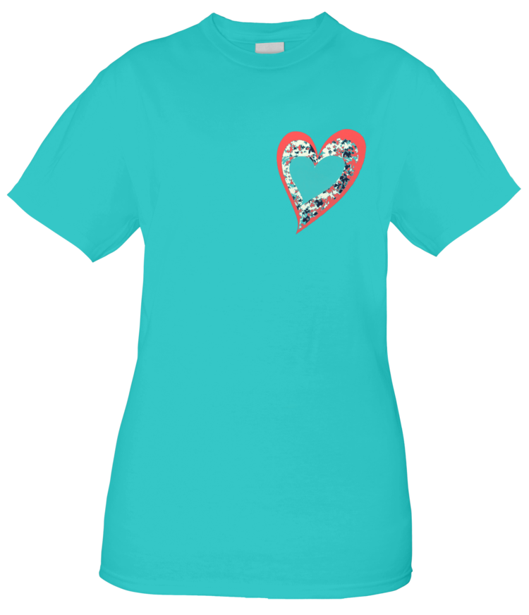 Angela Miller Designs T-Shirt  Best Things in Life Heart Custom $26.99-$28.99