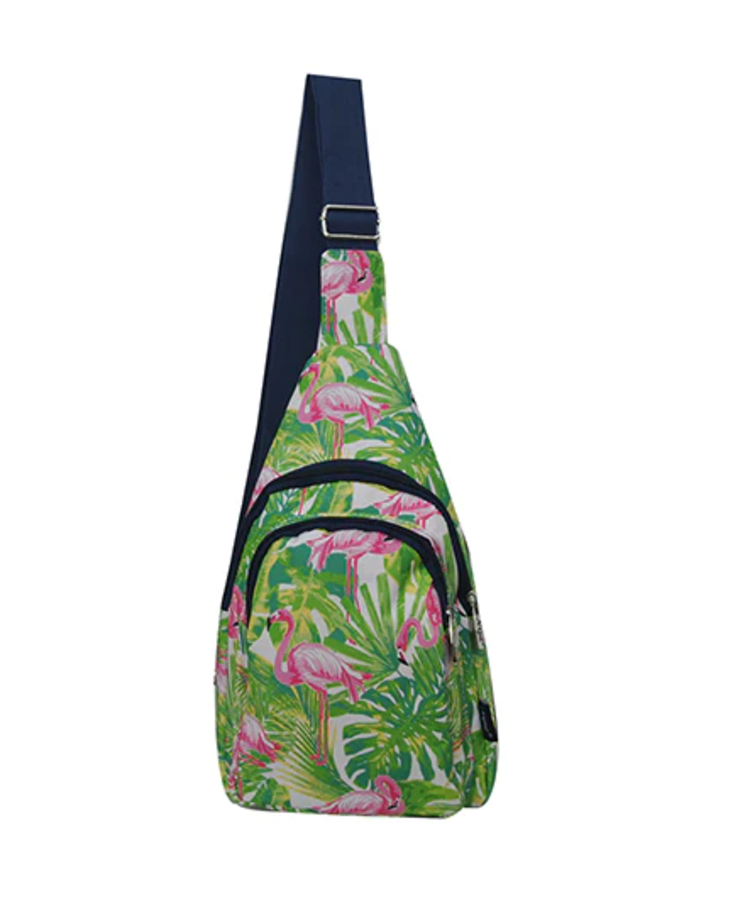 NGIL Sling Backpack Tropical Flamingo FDE 1175