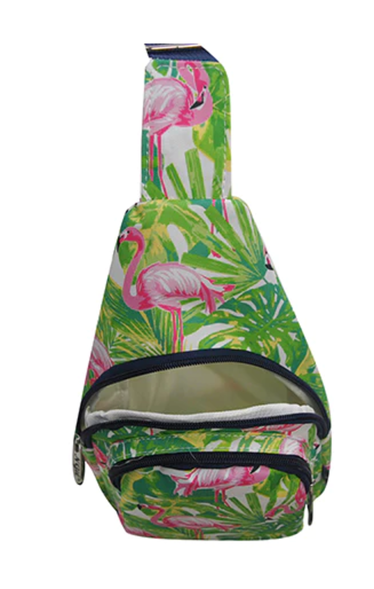 NGIL Sling Backpack Tropical Flamingo FDE 1175