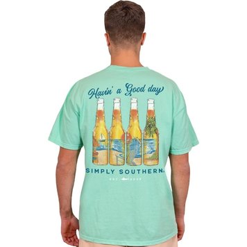 SIMPLY SOUTHERN T-Shirt Mens SS Day Island Reef