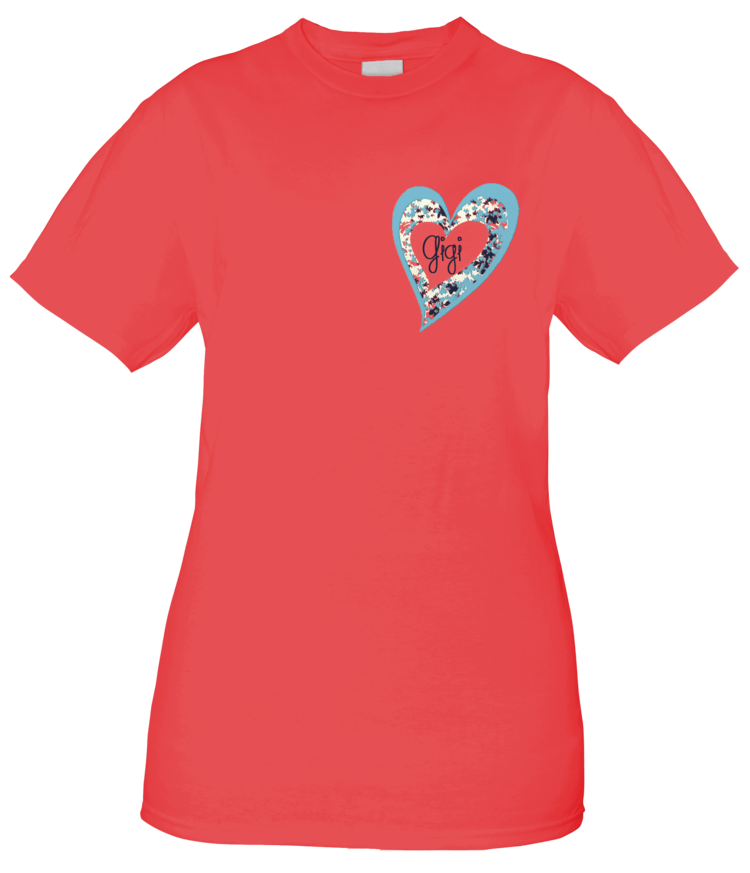 T-SHIRT HEART GiGi Short Slv PC
