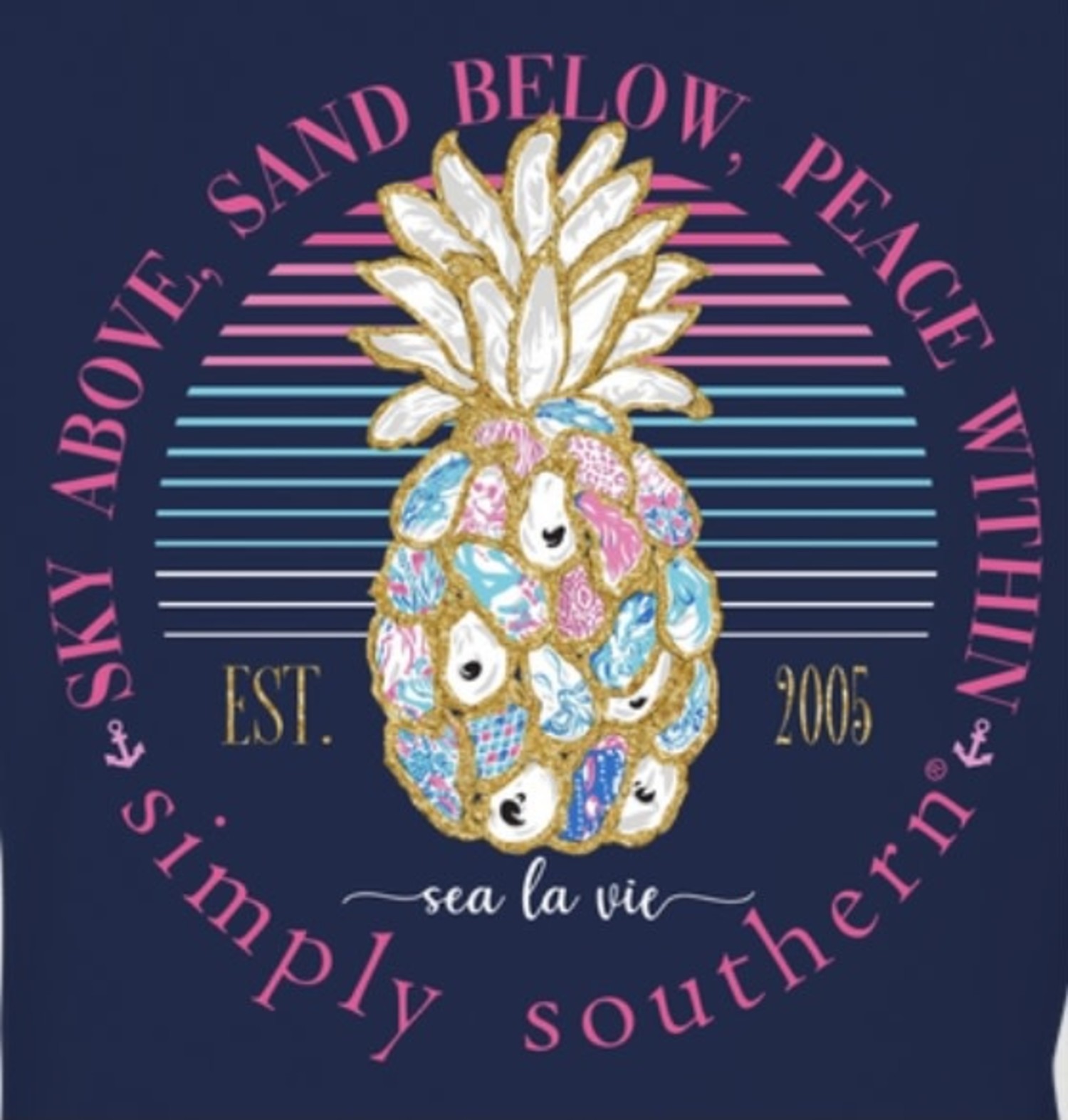 Simply southern pineapple shirt cheap