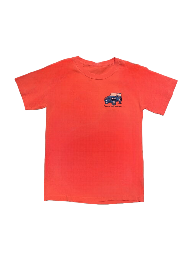 Angela Miller Designs T-Shirt Jeep Beach by AMD Comfort Colors