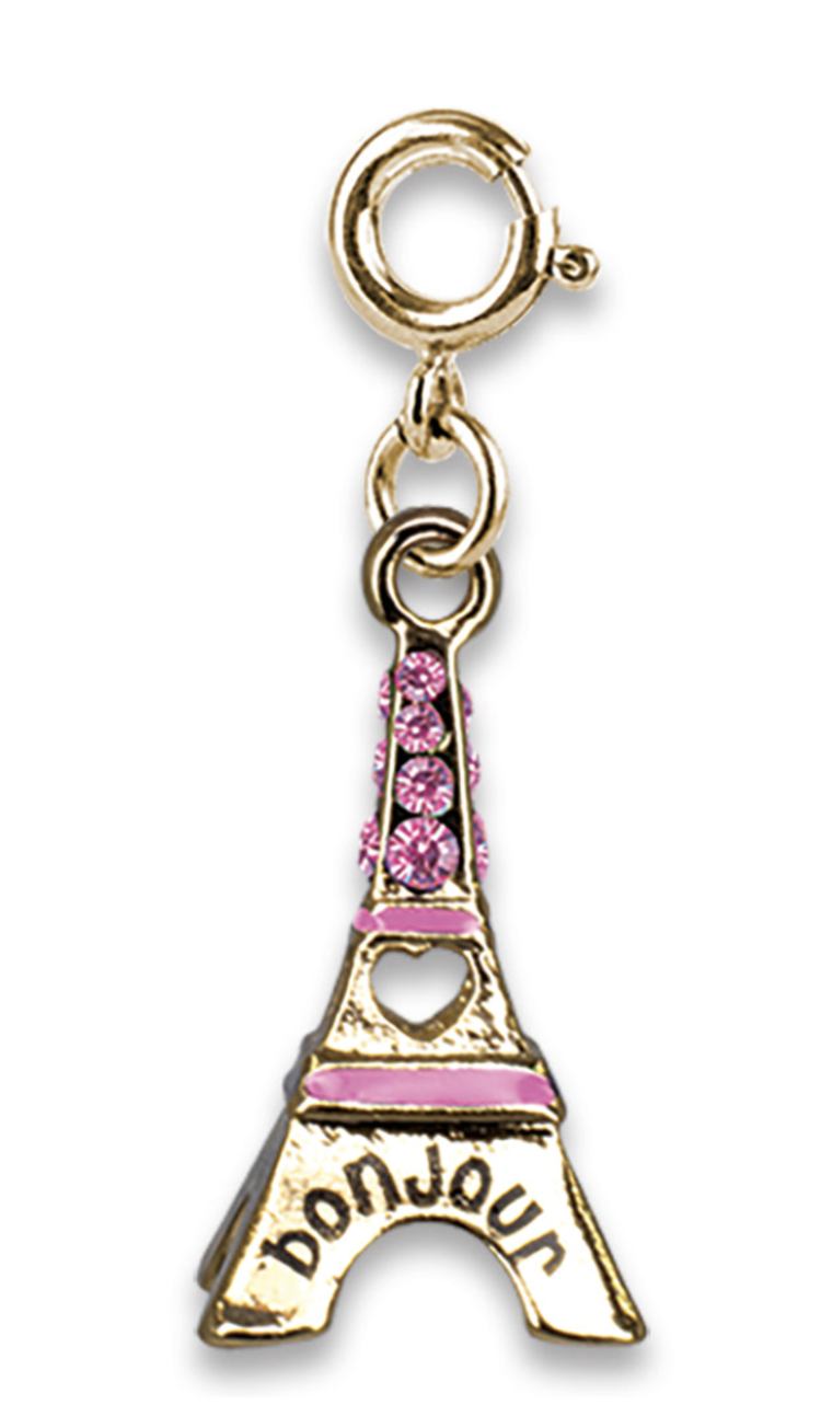 Charm It Charm It! Gold Eiffel Tower Charm CICC1491