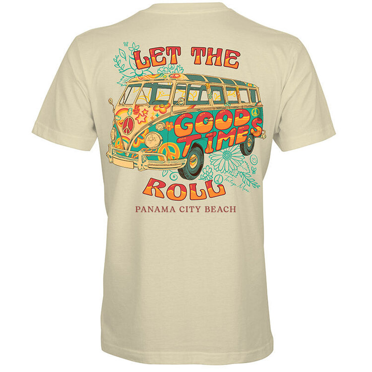 TORTUGA MOON T-Shirt Tortuga Good Times Van Ivory PCB TS64