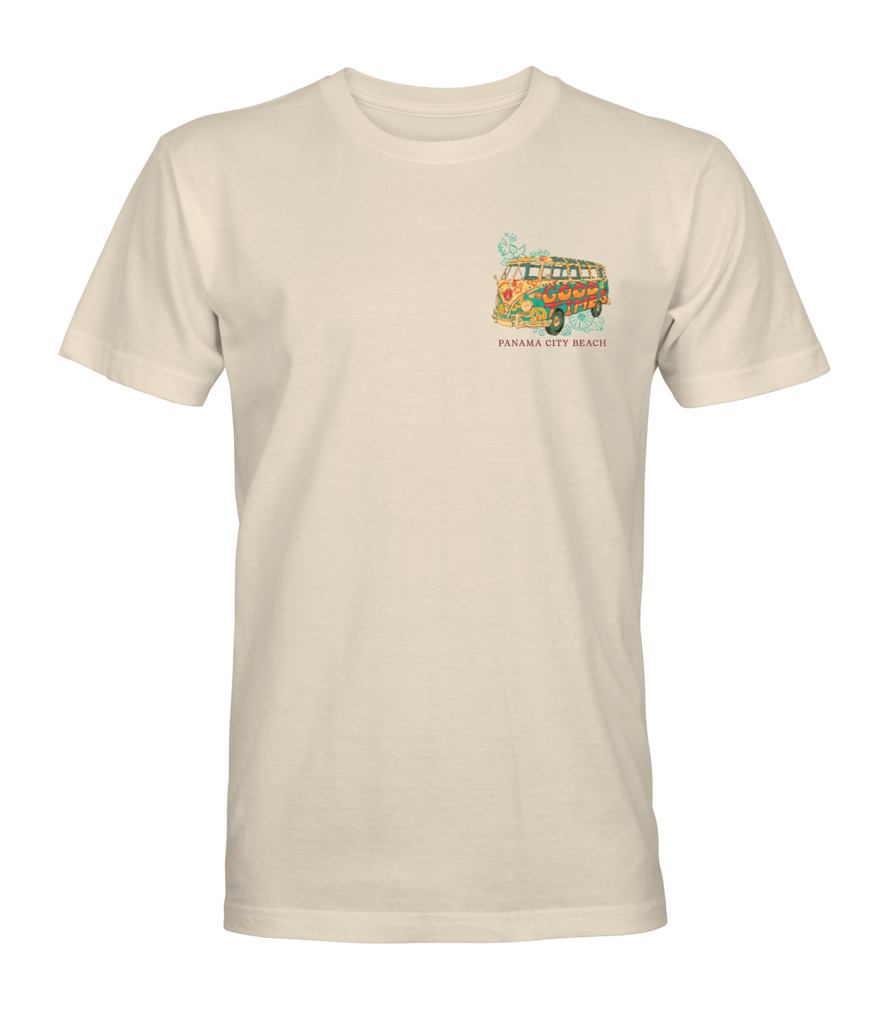 T-Shirt Tortuga Good Times Van Ivory PCB TS64 - Accessories T-Shirt Tortuga Good Times Van Ivory PCB TS64 - Accessories