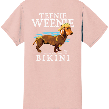 American Fido T-Shirt Teenie Weenie Bikini Pink 1234 AF