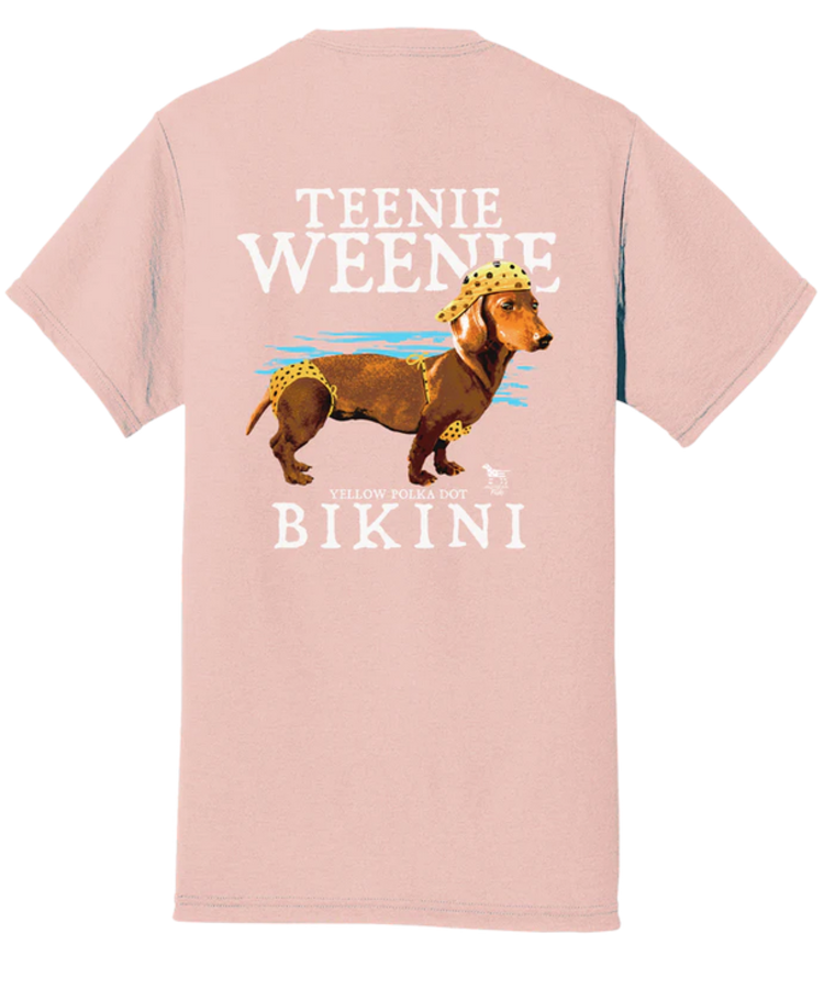 American Fido T-Shirt Teenie Weenie Bikini Pink 1234 AF