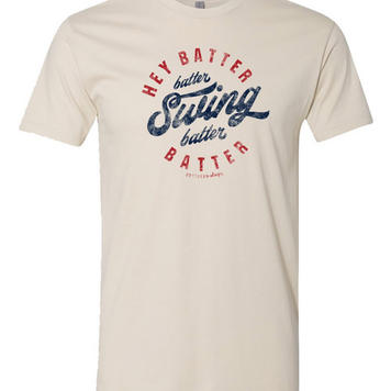 Southernology T-Shirt Hey Batter SO Natural Color NL Front Print