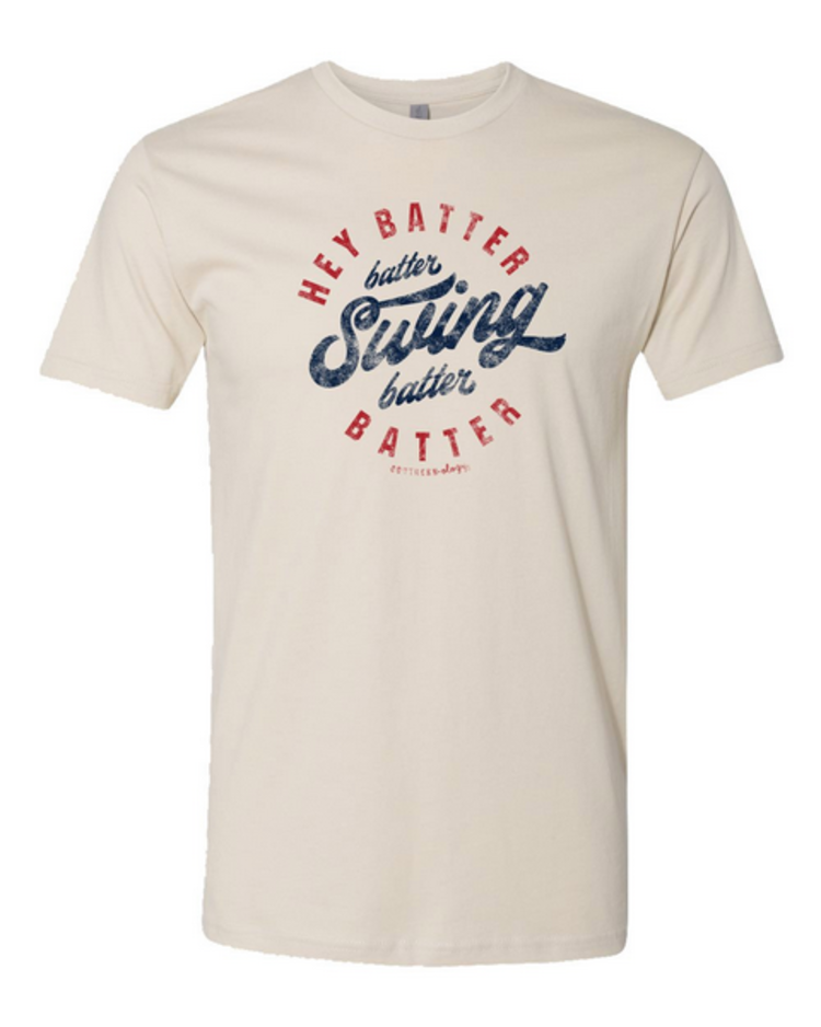 Southernology T-Shirt Hey Batter SO Natural Color NL Front Print