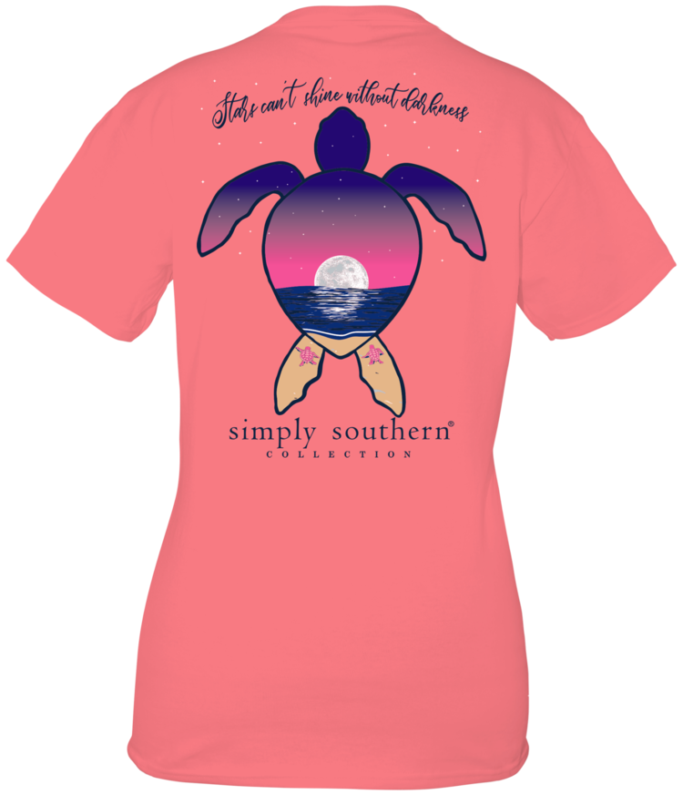 SIMPLY SOUTHERN T-Shirt SS Save Darkness Conch