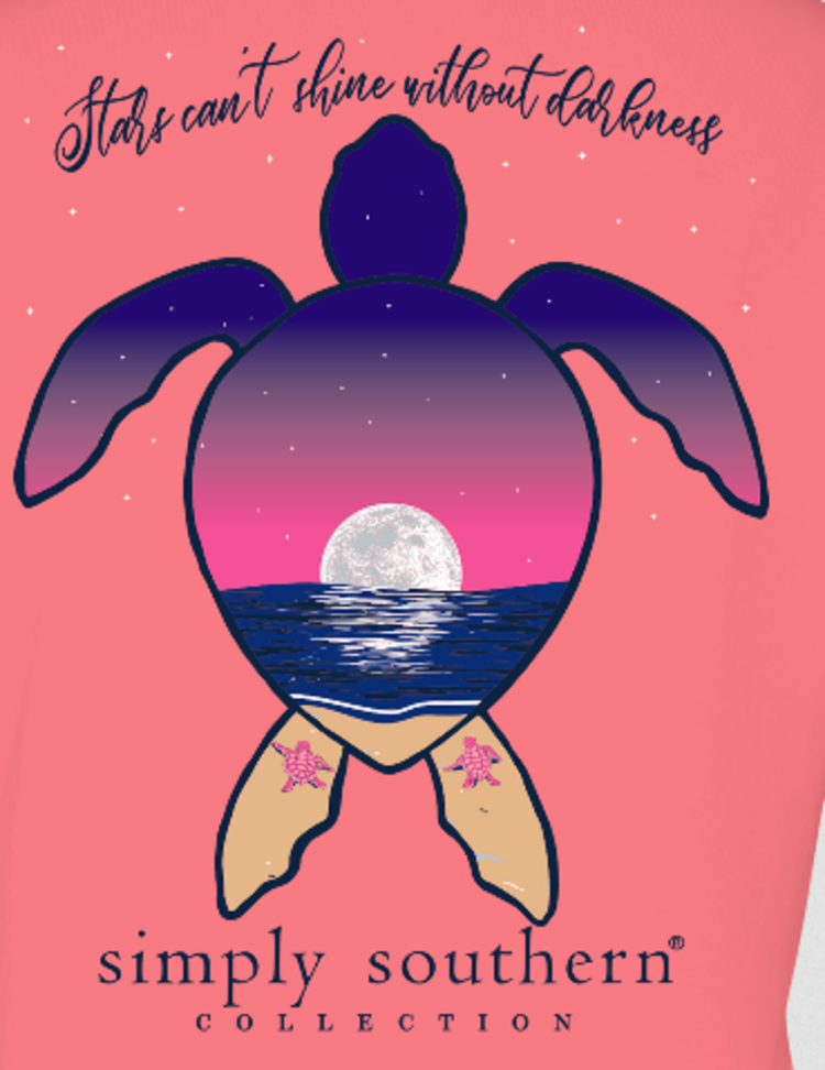SIMPLY SOUTHERN T-Shirt SS Save Darkness Conch