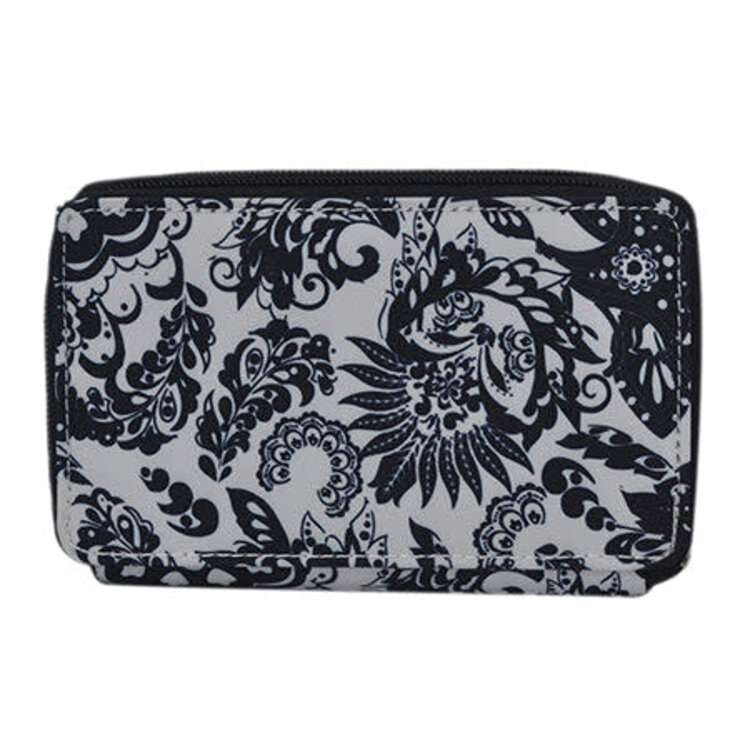 NGIL Wallet Crossbody Damask Bliss  BWL  942D Navy