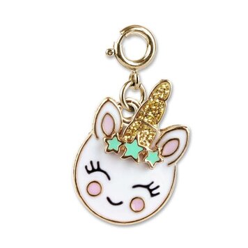 Charm It Gold Unicorn Smiley Charm CICC 1333