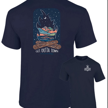 Southernology T-Shirt Campfire Get Out of Town SO