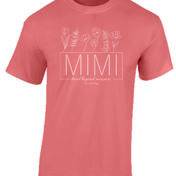 Southernology T-Shirt Botanical Mimi Watermelon SO Com. Colors