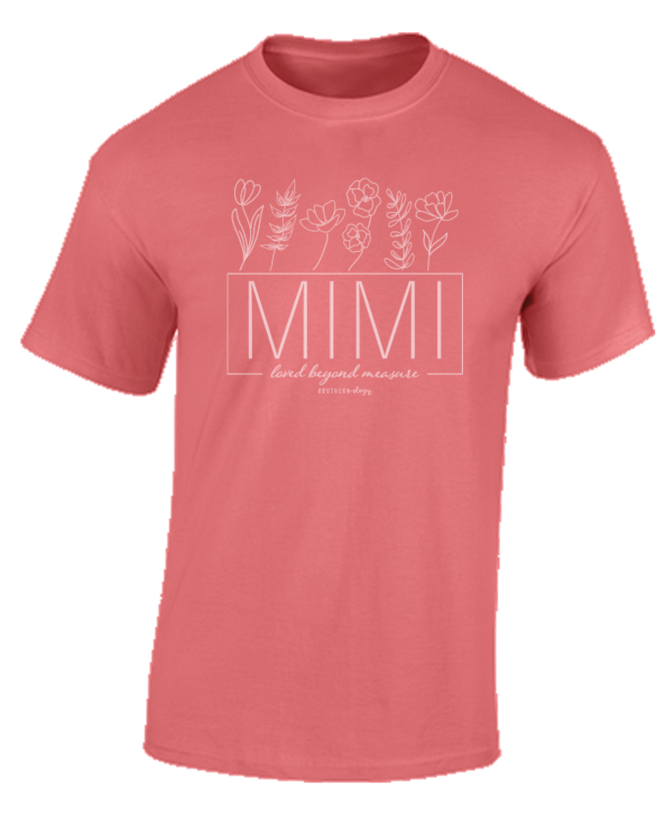 Southernology T-Shirt Botanical Mimi Watermelon SO Com. Colors