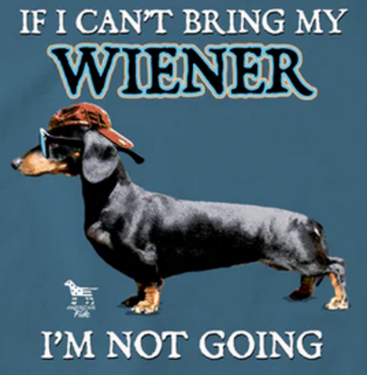 American Fido T-Shirt  Bring My Wiener AF 2819