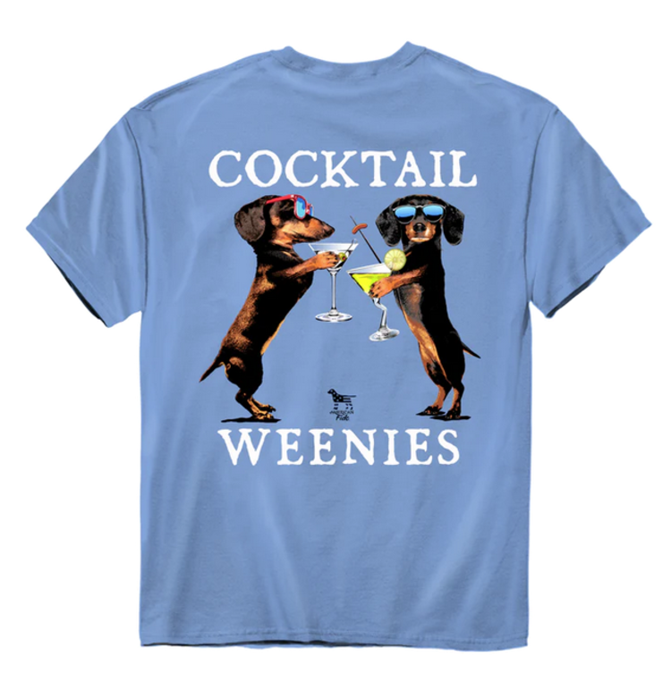 American Fido T-Shirt Cocktail Weenie 1294 AF