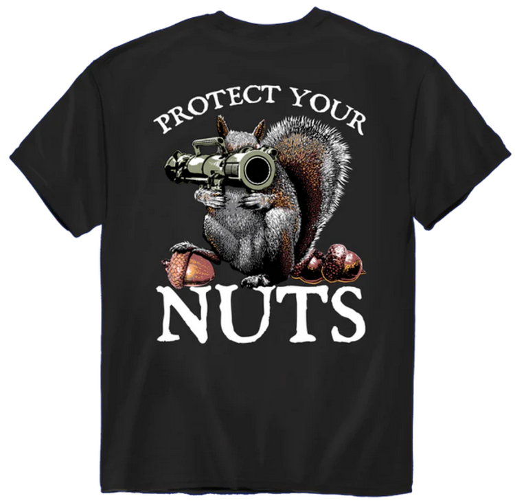 American Fido T-Shirt Protect Your Nuts Squirrel AF 2001