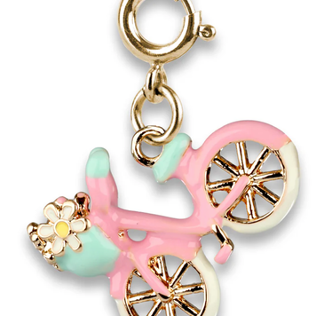 Charm It Charm It! Pink Bicycle Charm CICC1572