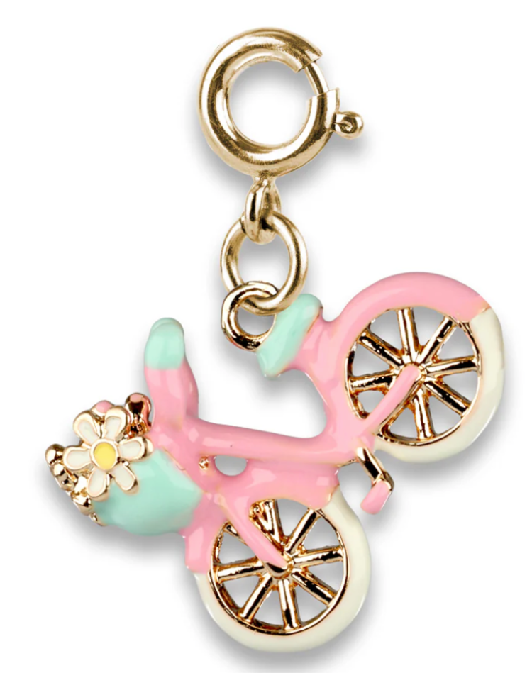 Charm It Charm It! Pink Bicycle Charm CICC1572