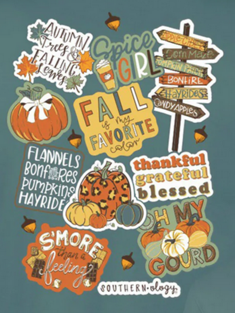 Southernology T-Shirt Fall Decals SO CC