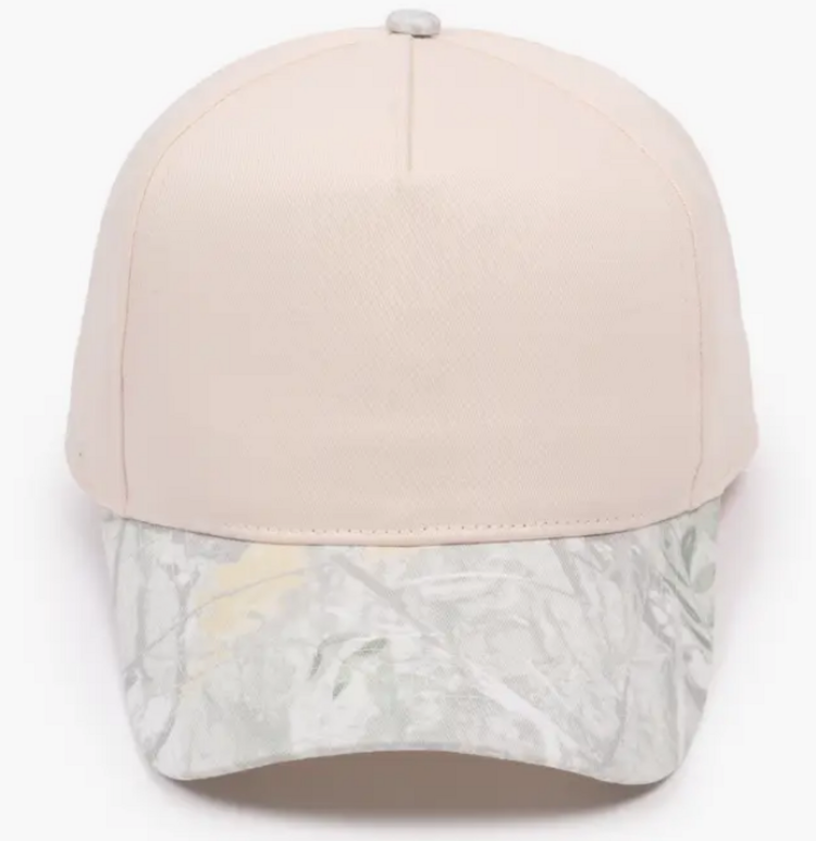 Trucker Hat Canvas Camo