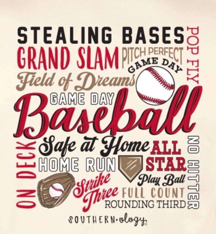 Southernology T-Shirt Baseball Sayings Ivory SO CC