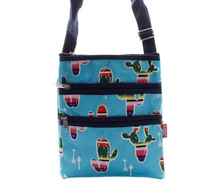 cactus messenger bag