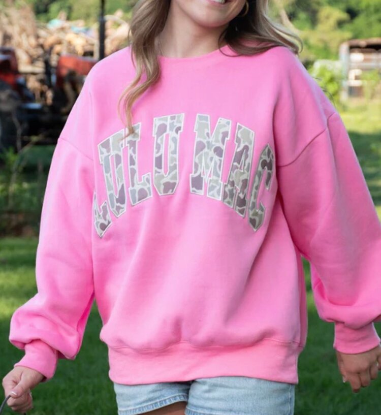 LULU MAC Sweatshirt Camo 9571 LuLu Mac