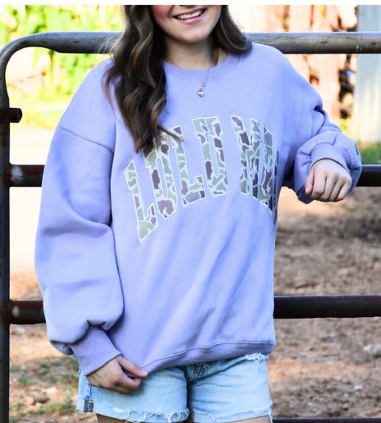 LULU MAC Sweatshirt Camo 9571 LuLu Mac