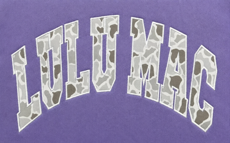 LULU MAC LM-SW-1012 WCA  Sweatshirt White Camo LuLu Mac