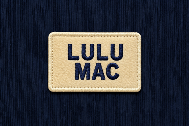 LULU MAC Tank Top Lulu Mac Mini Patch LM-TK-1001