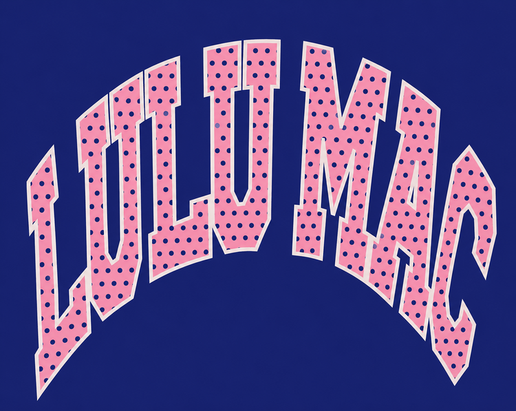 LULU MAC T-Shirt Polka Dot Lulu Mac CC PD-1001