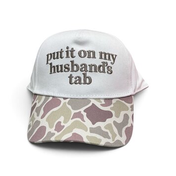 LULU MAC Ball Cap LM-3014 Husband’s Tab Lt Camo w