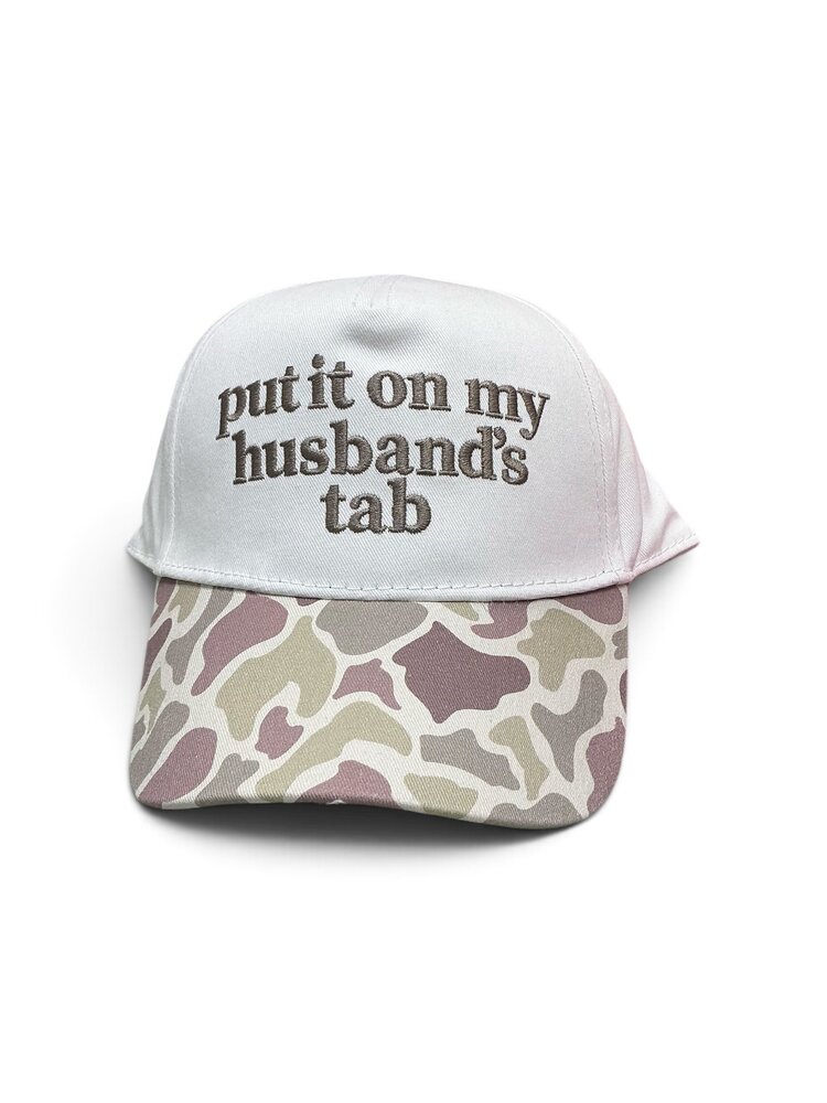 LULU MAC Ball Cap LM-3014 Husband’s Tab Lt Camo w