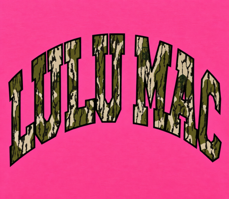 LULU MAC T-Shirt Mossy Oak LuLu Mac CC