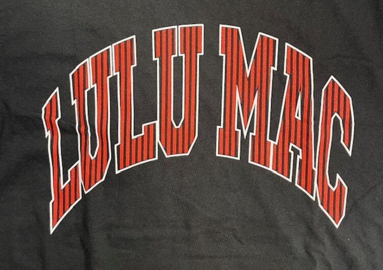 LULU MAC T-Shirt Adult GA Stripes 1011 CC LuLu Mac