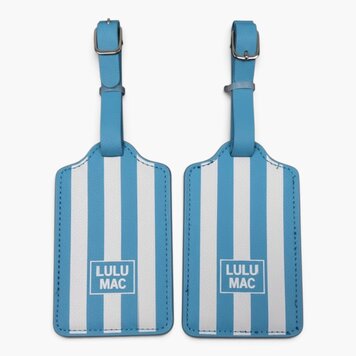 LULU MAC Luggage Tag Lulu Mac Stripe