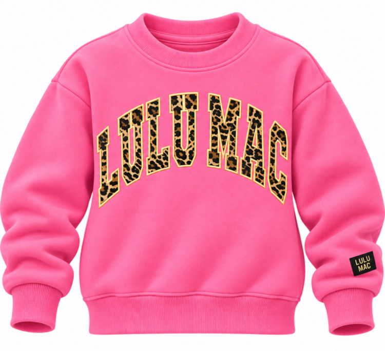 LULU MAC KD-9571 Sweatshirt Youth Leopard