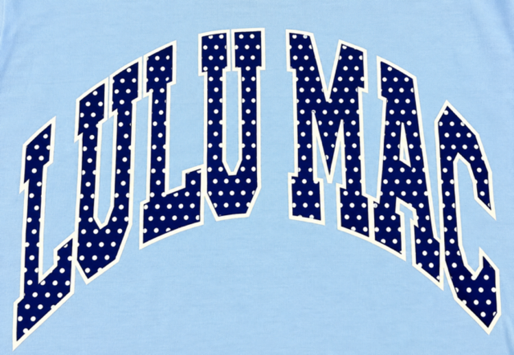 LULU MAC T-Shirt Polka Dot Lulu Mac CC PD-1001