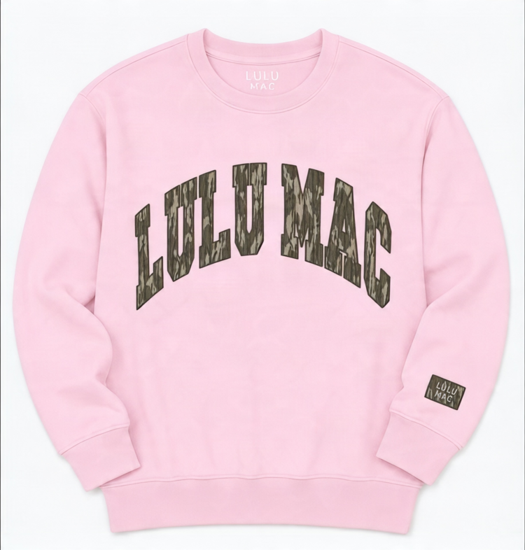 LULU MAC Sweatshirt Youth Bottomland Mossy Oak KD-SW-1010