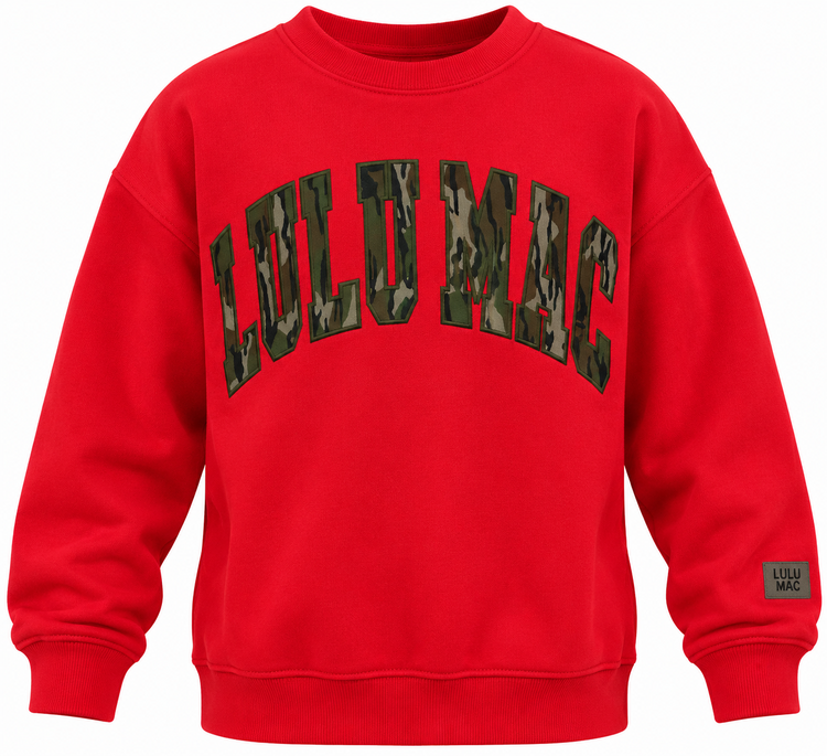 LULU MAC Sweatshirt Youth Bottomland Mossy Oak KD-SW-1010