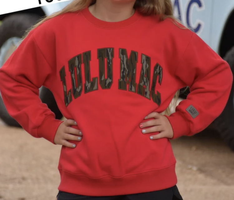 LULU MAC Sweatshirt Youth Bottomland Mossy Oak KD-SW-1010