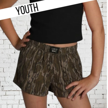 LULU MAC Shorts Bottomland Youth Mossy Oak KD-SH-1005