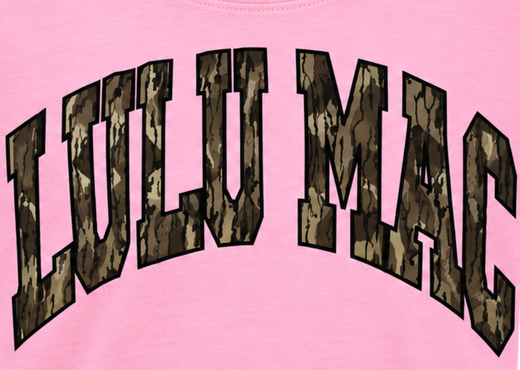 LULU MAC T-Shirt YOUTH Mossy Oak Bottomland Lulu Mac KD-LP-1000