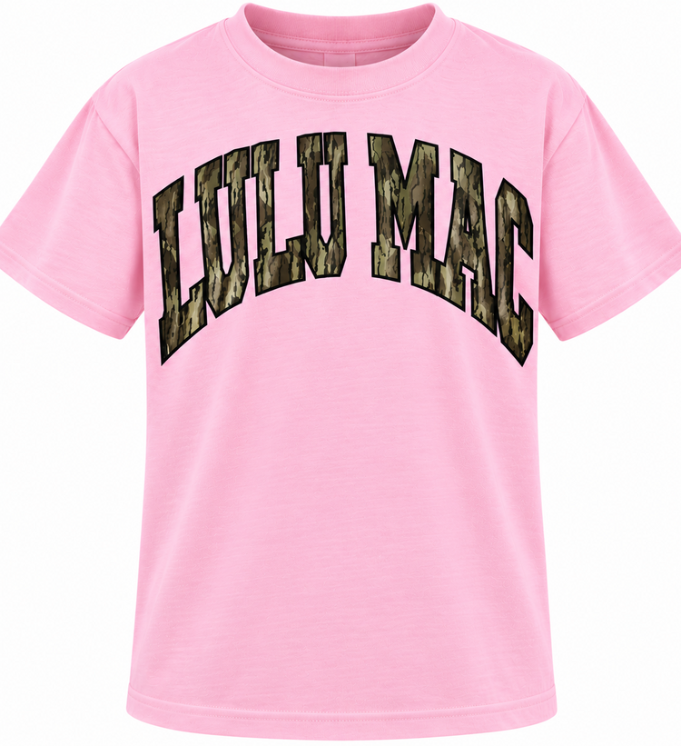 LULU MAC T-Shirt YOUTH Mossy Oak Bottomland Lulu Mac KD-LP-1000
