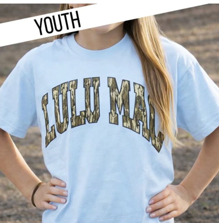 LULU MAC T-Shirt YOUTH Mossy Oak Bottomland Lulu Mac KD-LP-1000